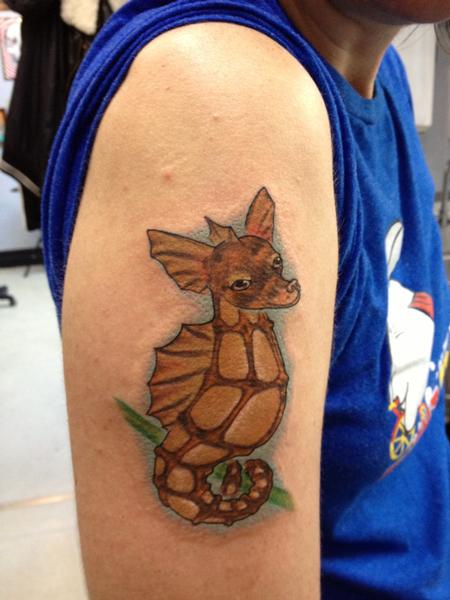 Tattoos - seahorse - 116426